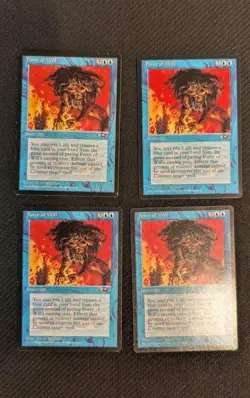 MTG - Force of Will - Alliances - LP - x4 - playset - Image 1