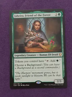 Jaheira, Friend of the Forest NM - CLB Baldur's Gate MTG - Image 1