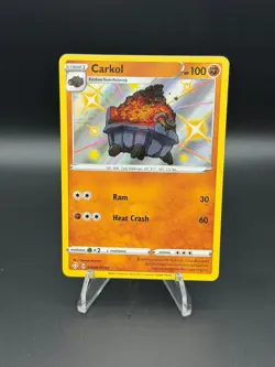 Carkol SV068/SV122 Shiny Rare Shining Fates Shiny Vault Pokemon Holo Near Mint - Image 1