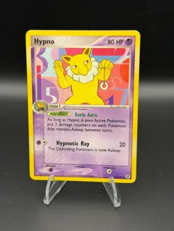 Hypno 25/112 Rare FireRed & LeafGreen Pokemon Lightly Played - Image 1