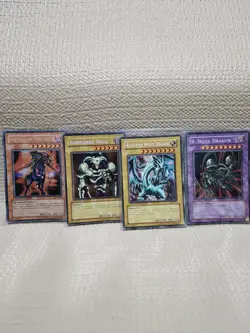 Yu-Gi-Oh Vintage Holo Rare Limited Edition Lot of 4 Cards - Image 1