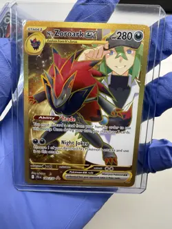 Pokemon TCG N’s Zoroark ex Lot Gold Full Art + Full Art + Double Rare - Image 1