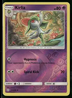 Kirlia 81/236 Uncommon Cosmic Eclipse Pokemon Reverse Holo Near Mint - Image 1