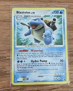 Blastoise 2/132 Pokemon TCG Secret Wonders Reverse Holo Foil Rare Card Played LP - Image 1