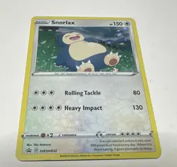 The Pokemon Company Snorlax SWSH032 Sword & Shield Promo Holo Basic 150 HP Eng - Image 1