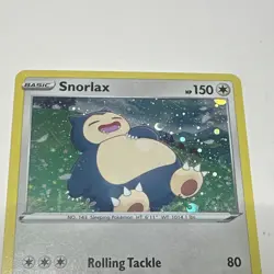 The Pokemon Company Snorlax SWSH032 Sword & Shield Promo Holo Basic 150 HP Eng - Image 3