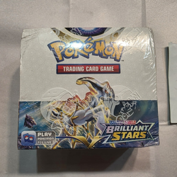 Pokemon TCG Sword & Shield Brilliant Stars Booster Box Factory Sealed - Image 1