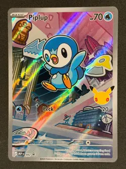 PIPLUP 042 HOLO PROMO POKEMON NM/M - Image 1