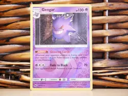 Pokemon GENGAR 38/111 REVERSE HOLO RARE | NM Near Mint | Crimson Invasion | 2017 - Image 1