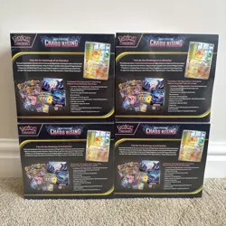 4x Pokemon TCG Chaos Rising Pokemon Center Elite Trainer Box ETB 🔥 SEALED ✅ - Image 5