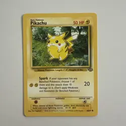 Pokemon Jungle Pikachu 1st Edition, #60/64 Red Cheeks 1999 WOTC - Image 1