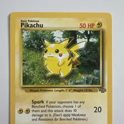 Pokemon Jungle Pikachu 1st Edition, #60/64 Red Cheeks 1999 WOTC - Image 2