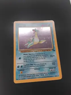 LP Pokemon TCG Lapras 10/62 Holo Rare Fossil - Image 2