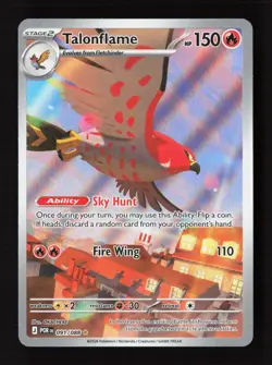 Talonflame 091/088 Holo Illustration Rare Perfect Order Pokemon Near Mint - Image 1