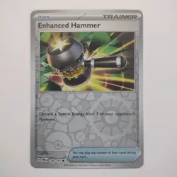Pokemon Enhanced Hammer (148/258) Twilight Masquerade NM REVERSE HOLO - Image 1