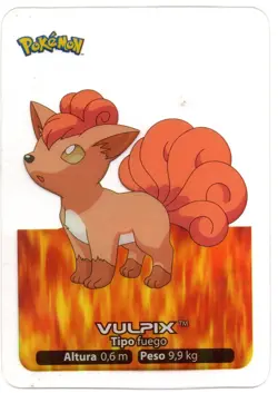 VULPIX #037 LAMINCARD COLECCION POKEMON LAMINCARDS 2005 EDIBAS (USADA) - Image 1