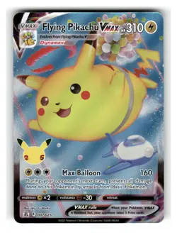 Flying Pikachu VMAX 007/025 Holo VMAX Rare Celebrations Pokemon Near Mint - Image 1