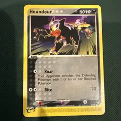 Pokemon TCG - Houndour E-Series EX Dragon 59/97 Common - LP - Image 1