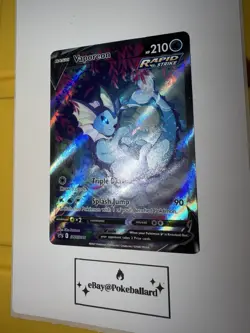 🔥 Vaporeon V SWSH181 Holo Rare Promo Sword & Shield Promo Pokemon Near Mint - Image 5