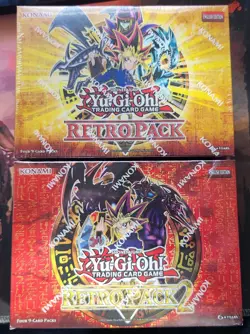 Yu-gi-oh! Retro Pack 1 & 2 Mini Booster Box Lot - Factory Sealed - English - Image 1