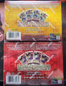 Yu-gi-oh! Retro Pack 1 & 2 Mini Booster Box Lot - Factory Sealed - English - Image 2