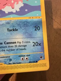 Pokemon TCG Corsola Expedition 102/165 Regular Card - Image 5
