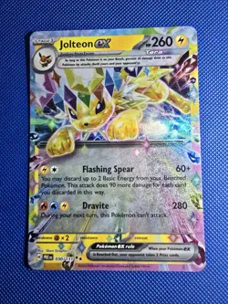 Jolteon Ex 030/131 Prismatic Evolutions Ultra Rare Pokemon TCG Card - Image 1