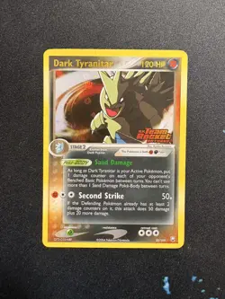Dark Tyranitar 20/109 Reverse Holo EX Team Rocket Returns Pokemon Card 2004 NM - Image 1