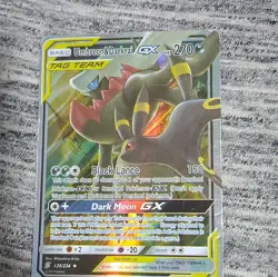 Umbreon & Darkrai GX 125/236 Unified Minds Ultra Rare Holo Pokemon Card - Image 1