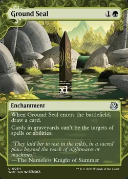 MTG Wilds of Eldraine: Enchanting Tales WOT Ground Seal MINT - Image 1