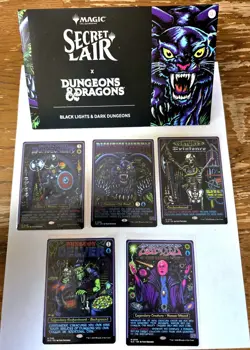 MTG Secret Lair x Dungeons & Dragons®: Black Lights & Dark Dungeons Non Foil - Image 1