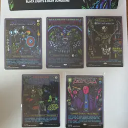 MTG Secret Lair x Dungeons & Dragons®: Black Lights & Dark Dungeons Non Foil - Image 2