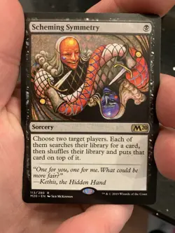 Scheming Symmetry - MTG - Core Set 2020 - Image 1