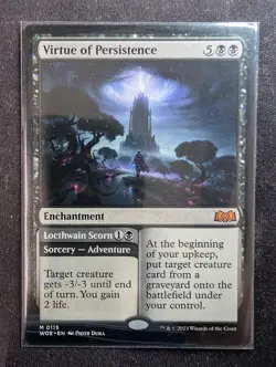 Virtue of Persistence - Wilds of Eldraine (MTG) - Image 1