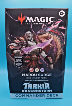 MTG Mardu Surge - Tarkir Dragonstorm - Sealed Commander Deck Magic The Gathering - Image 1