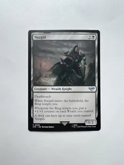 Nazgul Universes Beyond: Lord of the Rings Creature Black Uncommon MTG [0336] - Image 1