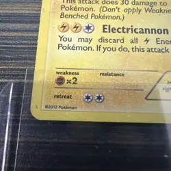 Pokemon Ampharos BW67 Black & White Promo Holo Stage 2 140 HP 2012 - Image 2