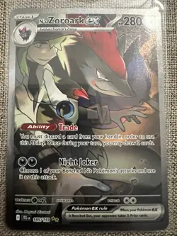 The Pokemon Company Pokemon TCG N's Zoroark ex Sv09 Journey Together SIR Eng - Image 1