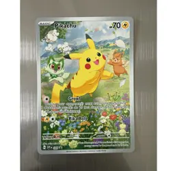 Pokemon TCG Pikachu 088 Sv: Scarlet & Violet Promo Holo ENG 2024 70HP - Image 1