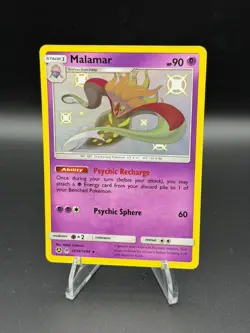 Malamar SV18/SV94 Shiny Rare Hidden Fates Shiny Vault Pokemon Holo LP - Image 1