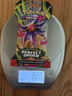 HEAVY! GOD PACKUU SIRUU 32g Perfect Order Pokemon TCG Sleeved Booster (SEALED) - Image 1