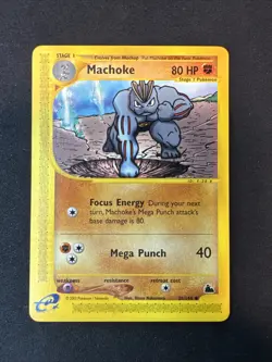 Machoke 38/144 Skyridge Regular Pokemon S604 - Image 1