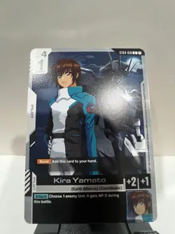 Kira Yamato - ST04-010 NM - Gundam TCG Card Game - Image 1