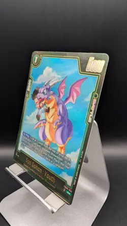 Son Gohan Youth FB08-056 Alternate Art Saiyan's Pride Dragon Ball English Card - Image 2