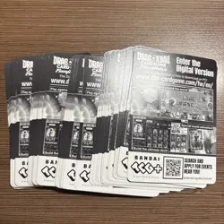 Digital Code Cards X 57 Dragon Ball Super Fusion World Manga Booster 01 SB01 - Image 3