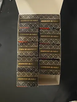 Paldean Fates Booster Bundle Display - EMPTY BOX WITH 9 EMPTY BUNDLES NO CARDS - Image 2