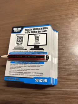 100x Dragon Ball Fusion World Manga Booster 02 Digital Code Cards - Image 1