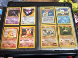 Pokemon Card Collection Binder – WOTC Base/Jungle/Fossil/Team Rocket 100+ Cards - Image 2
