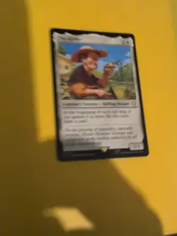 The Gaffer. Rare Halfling Peasent. LTC Magic the Gathering Card. - Image 5