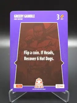 Greedy Gamble 2025 Bo Jackson Battle Arena Alpha Update Play Card #PL-41 - Image 1